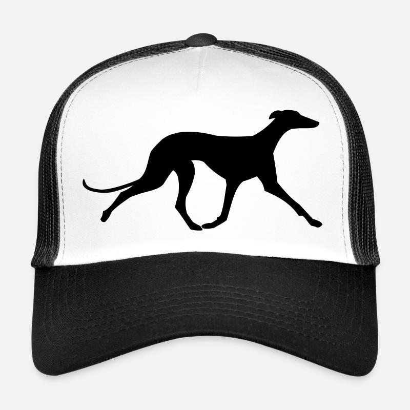 Galgo Español - Casquette trucker  - blanc/noir