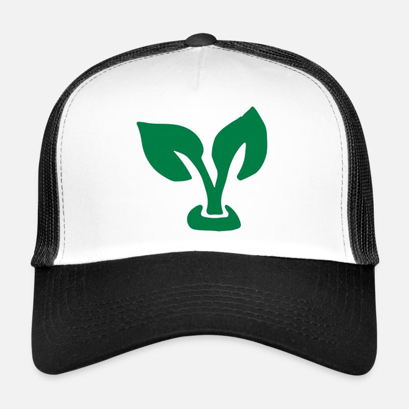 Leaf large / leaf - plant - seedling Trucker Cap