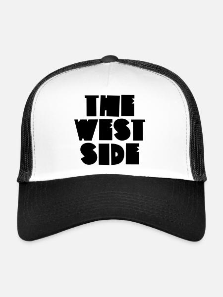 The West Side - Trucker Cap - white/black - Front