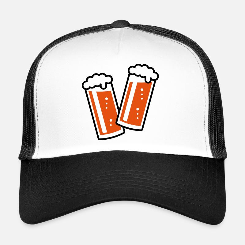 2 Altbier glasses toast (beer / Altbier / 2C) Trucker Cap