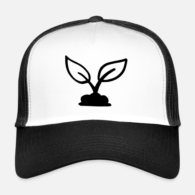 Germe bi-mous - sprout - plant - sp. Casquette trucker 