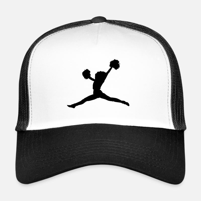 cheerleader silhouette Trucker Cap