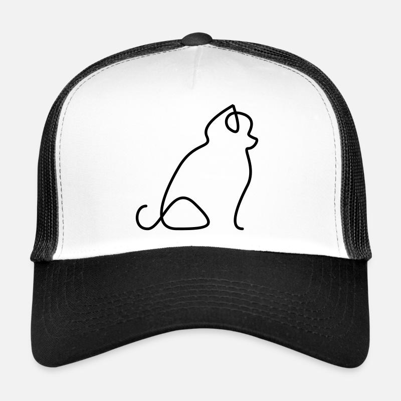 Poméranien Casquette trucker 