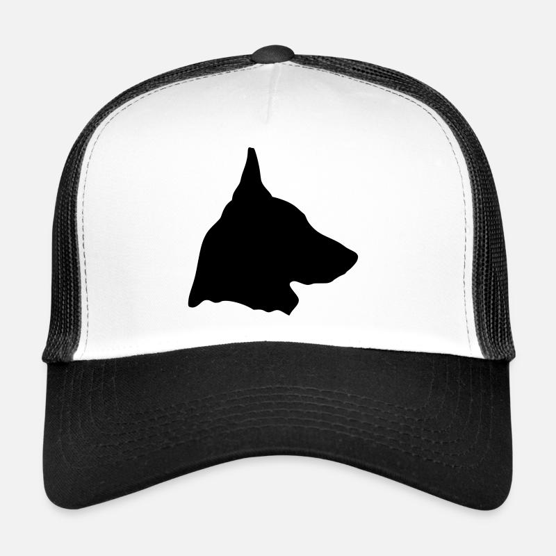 Belgischer Schäferhund Malinois im Profil (D) Trucker Cap