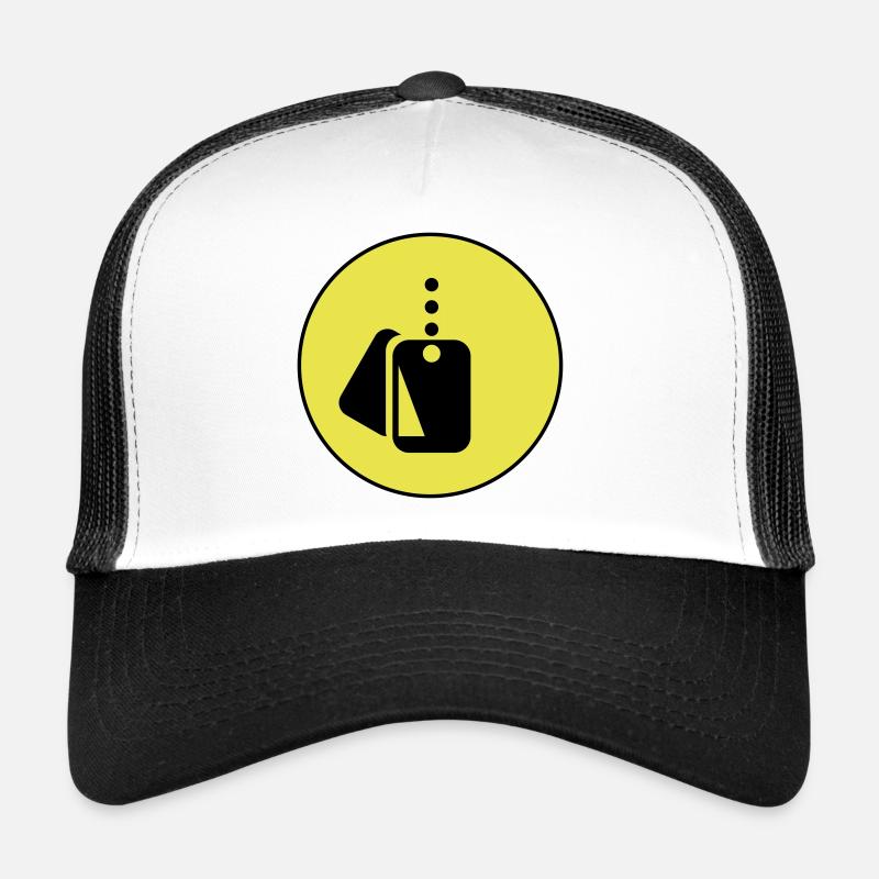 Icône d’icône de badge Casquette trucker 