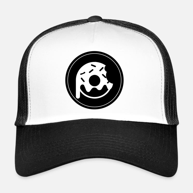 Donut Symbol Trucker Cap