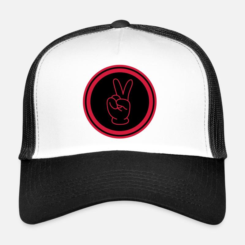 Bande dessinée Peace Hand Casquette trucker 