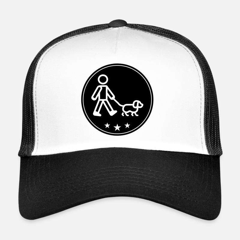 Gassi Gehen Hund Trucker Cap