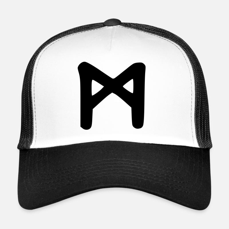 Celtic Symbols - Rune MANNAZ 1 Trucker Cap