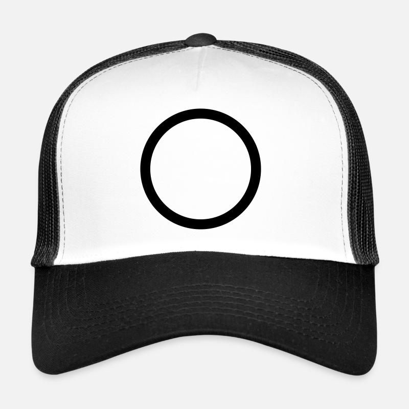 The OA: O - Trucker Cap - Weiß/Schwarz
