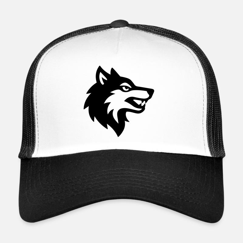 Wolfskopf-Logo-Symbol Trucker Cap