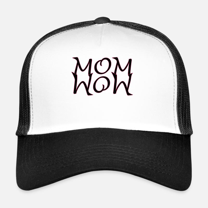 Super MoM - WoW SVG Grafik für Muttertag Trucker Cap