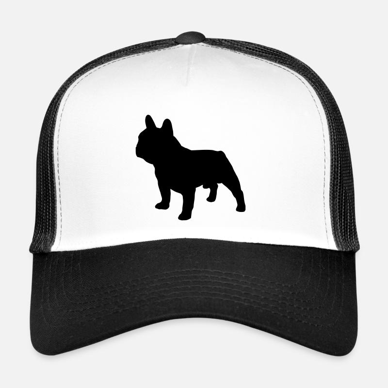 Französisch Schatten (2) - Trucker Cap - Weiß/Schwarz