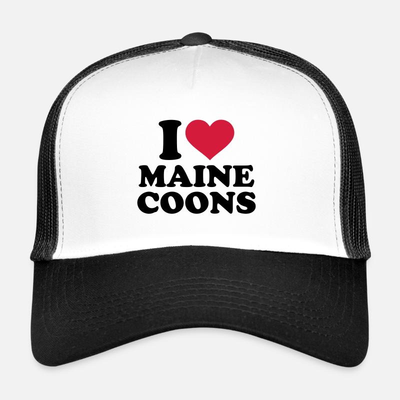Maine Coon cat Trucker Cap