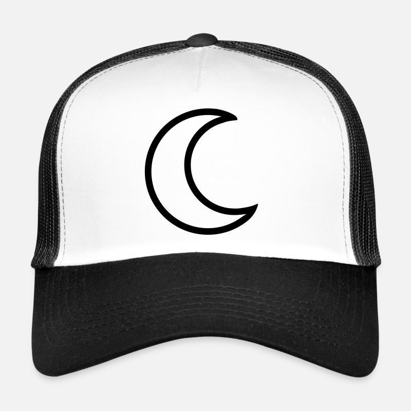 Halbmond Mond Himmel Trucker Cap