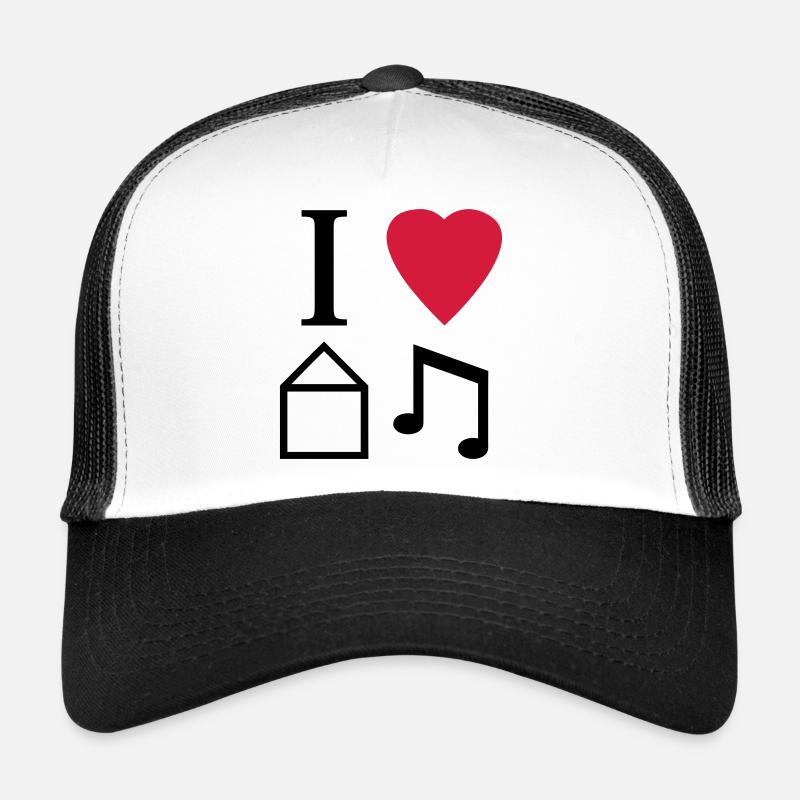 J'aime la musique de Chambre Casquette trucker 
