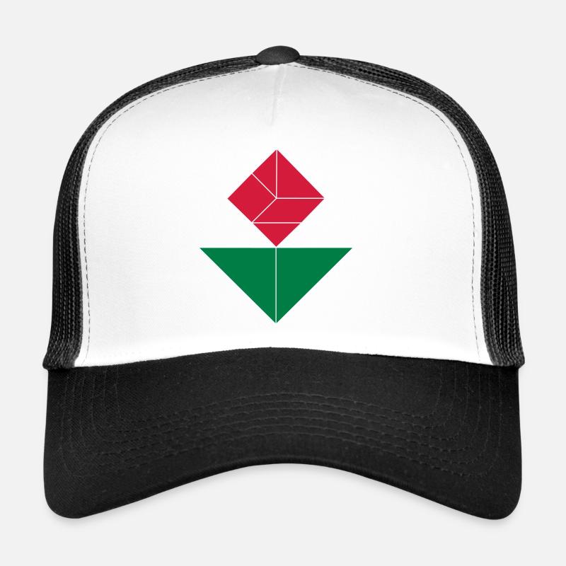 Tulpen Tangram – Welt-Parkinson-Tag Trucker Cap