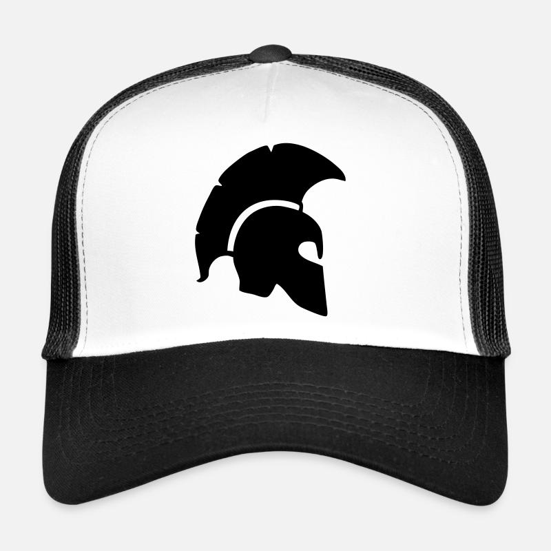 spartanischer helm sparta krieger griechischer tro Trucker Cap
