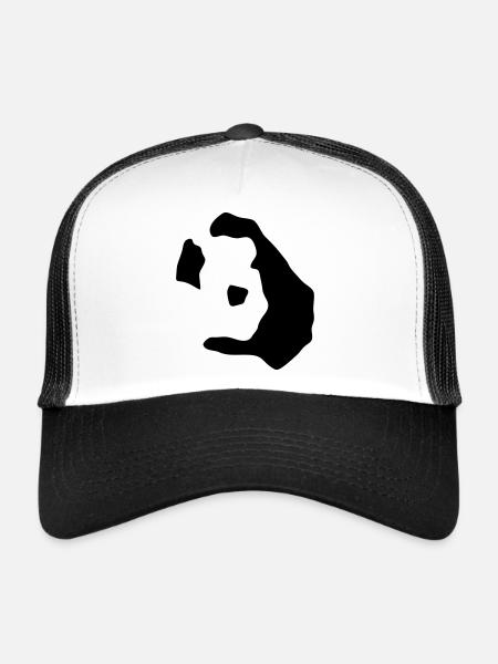 Santorini - Trucker Cap - white/black