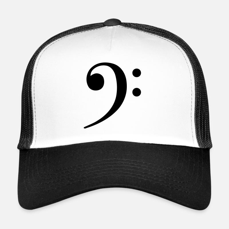 F-schlussel - Trucker Cap - Weiß/Schwarz