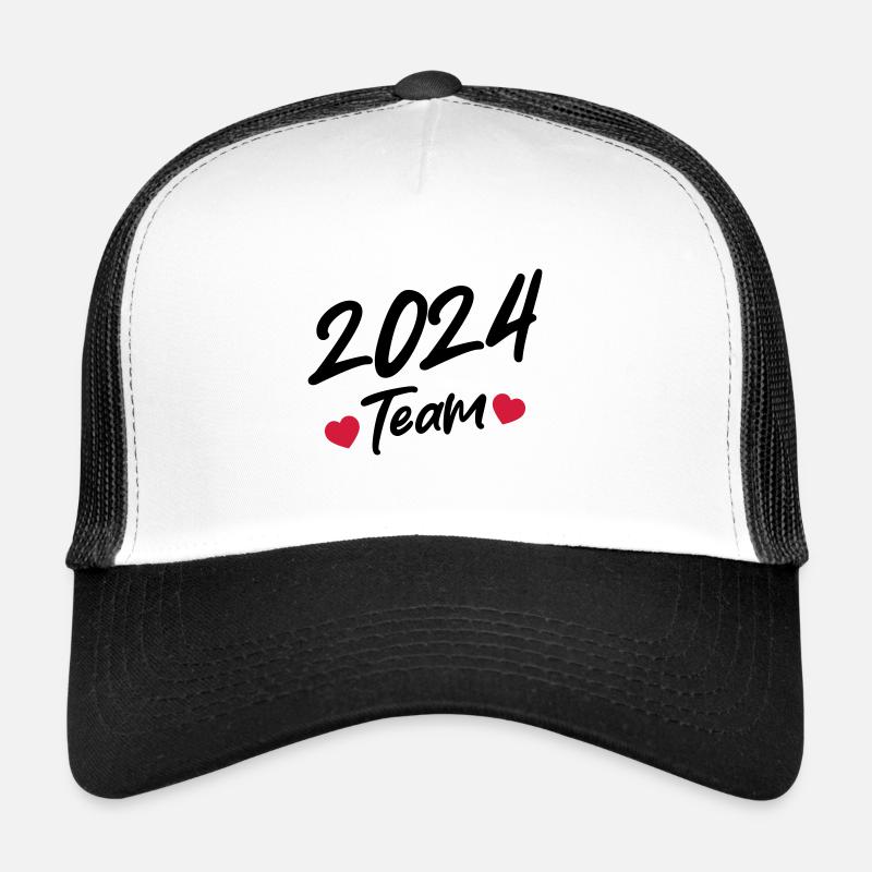 Cœur d’équipe 2024 Casquette trucker 