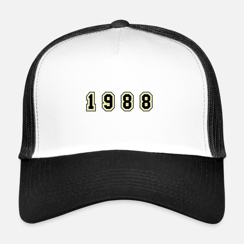 Numéro de l’année 1988 Casquette trucker 