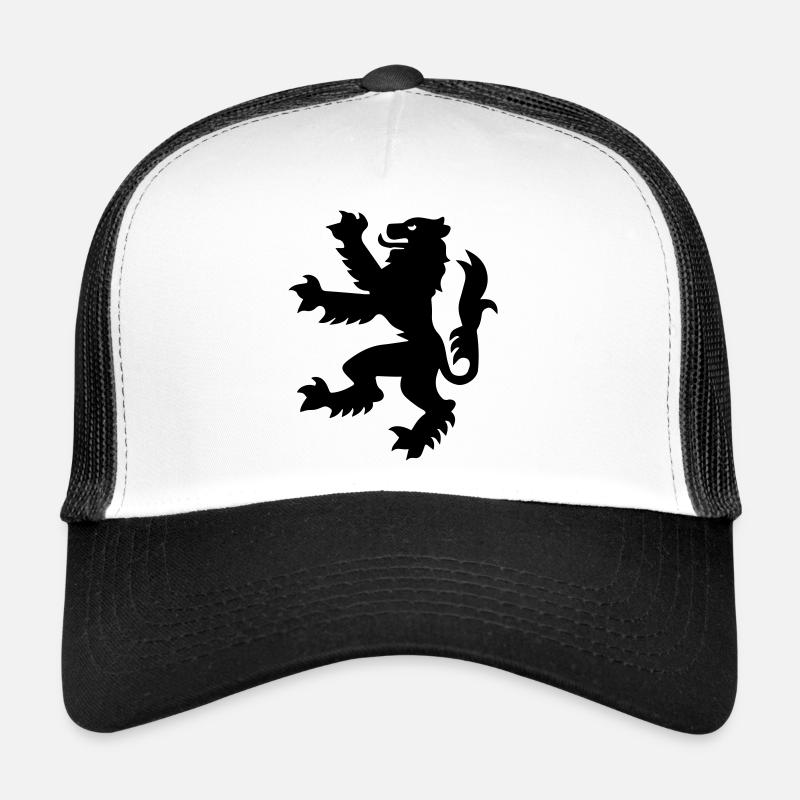 scottish lion - Trucker Cap - white/black