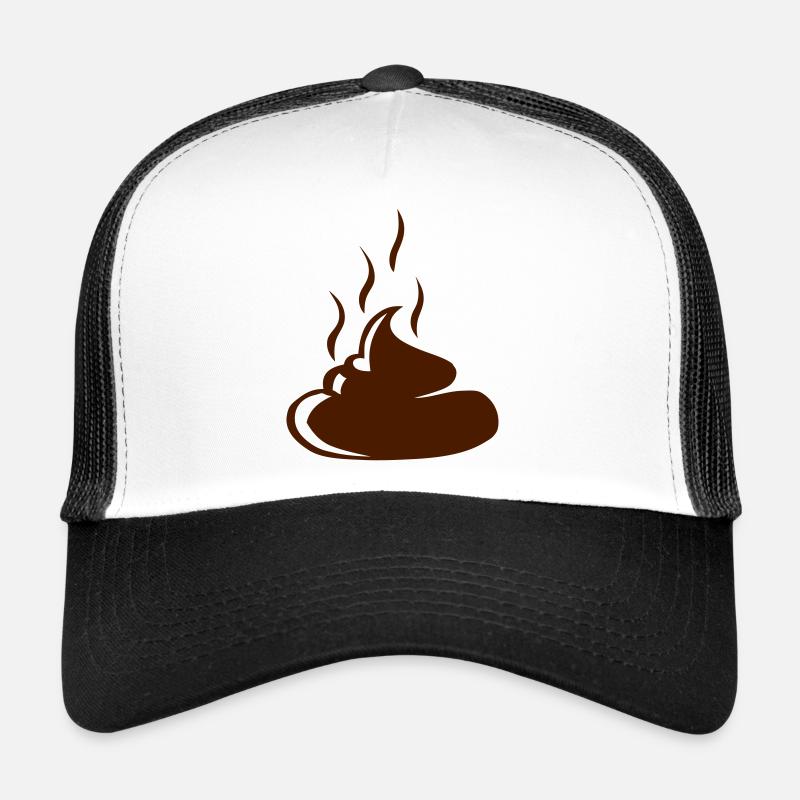 caca merde crotte 15032 Casquette trucker 