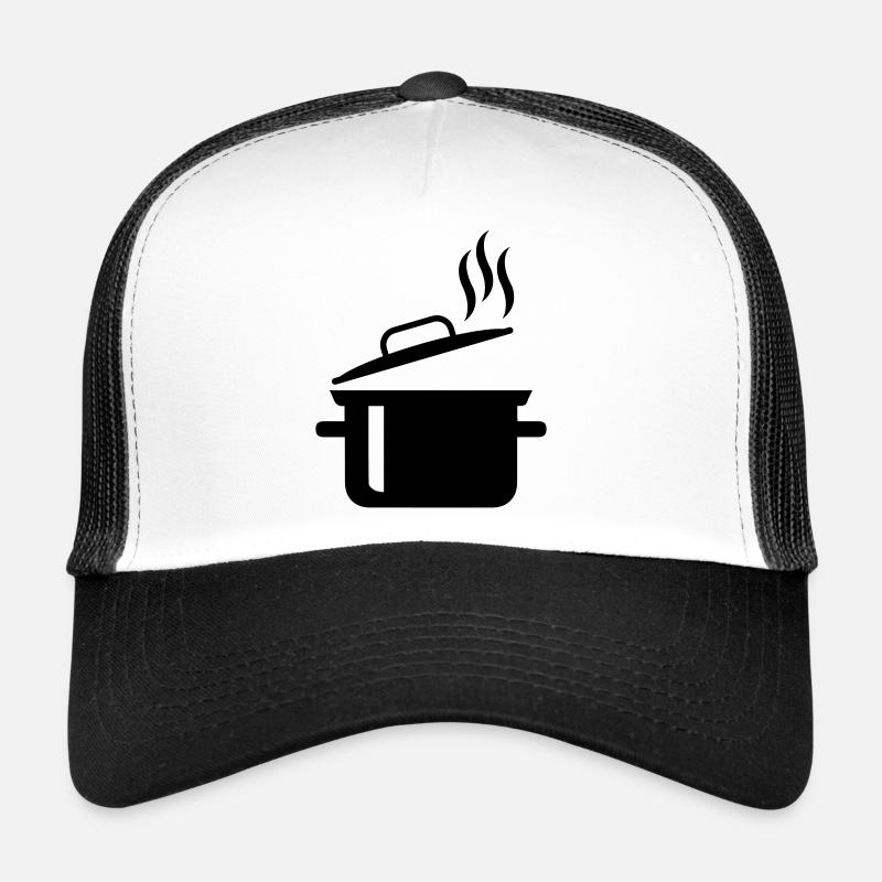 Kochtopf - Trucker Cap - Weiß/Schwarz