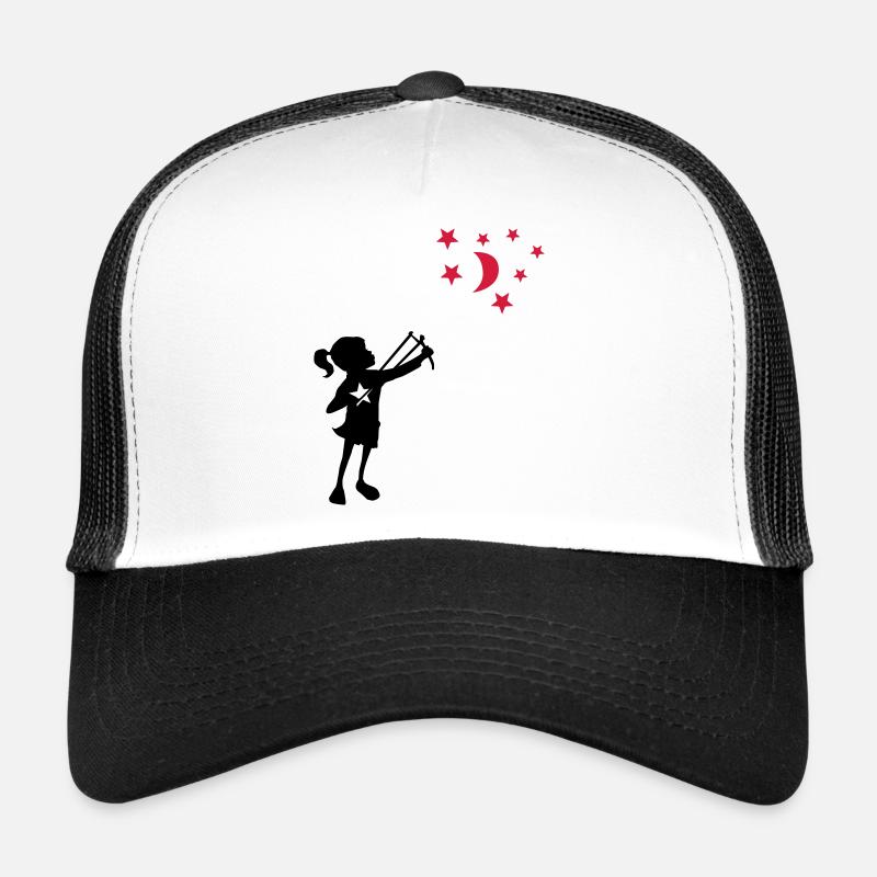 Banksy Zwille - Trucker Cap - Weiß/Schwarz