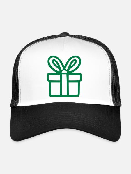 Gift - Trucker Cap - white/black - Front