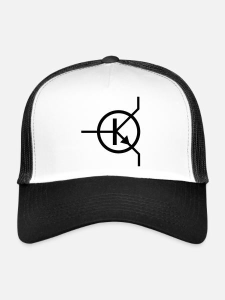 Transistor - Trucker Cap - white/black
