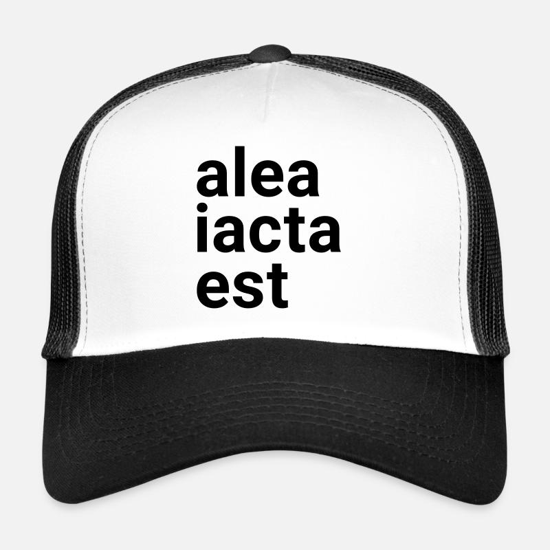 alea iacta est Trucker Cap