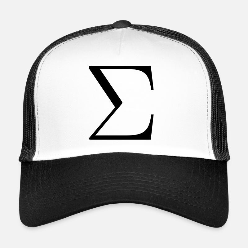 GREEK CAPITAL LETTER SIGMA Trucker Cap