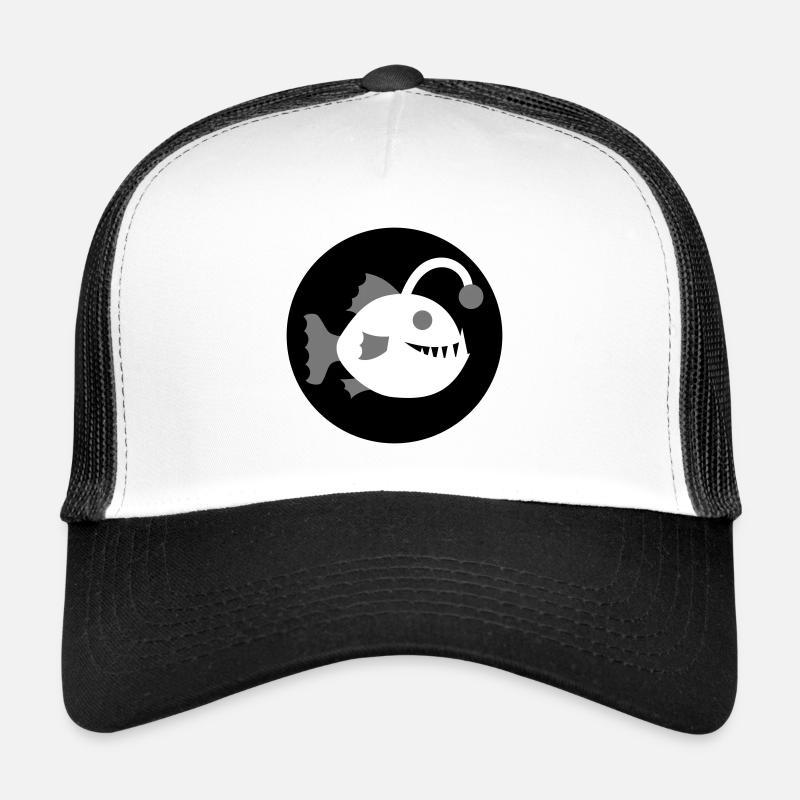 Lantern Fish Frogfish Deep Sea Fish Icon Trucker Cap