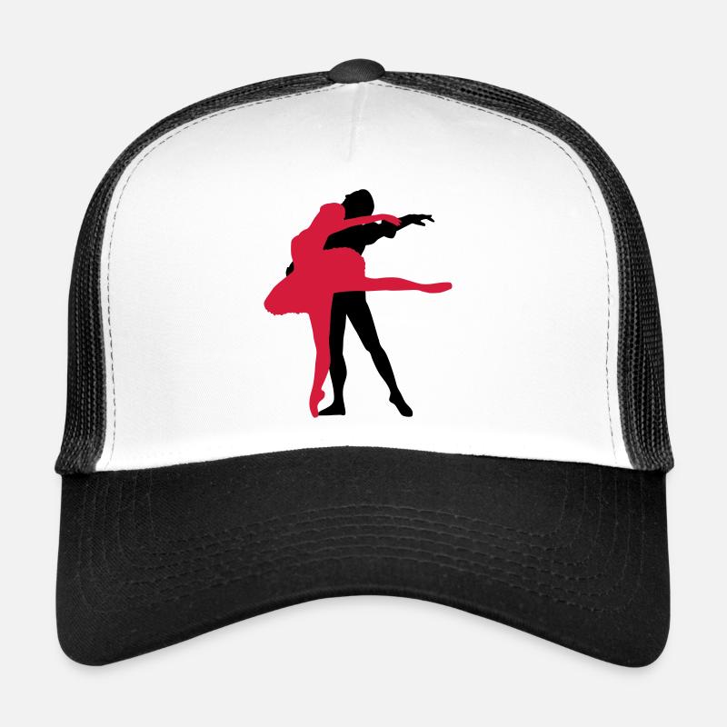 Danseuse de ballet vecteur Silhouette Casquette trucker 