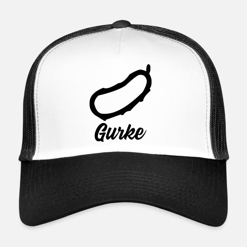 I love cucumber - Trucker Cap - white/black
