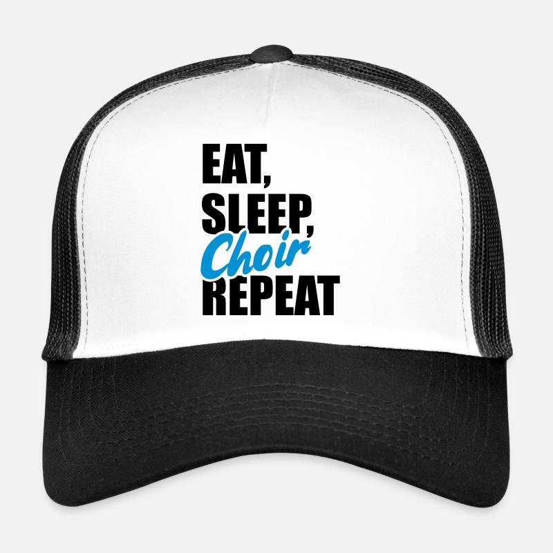Choir - Trucker Cap - white/black