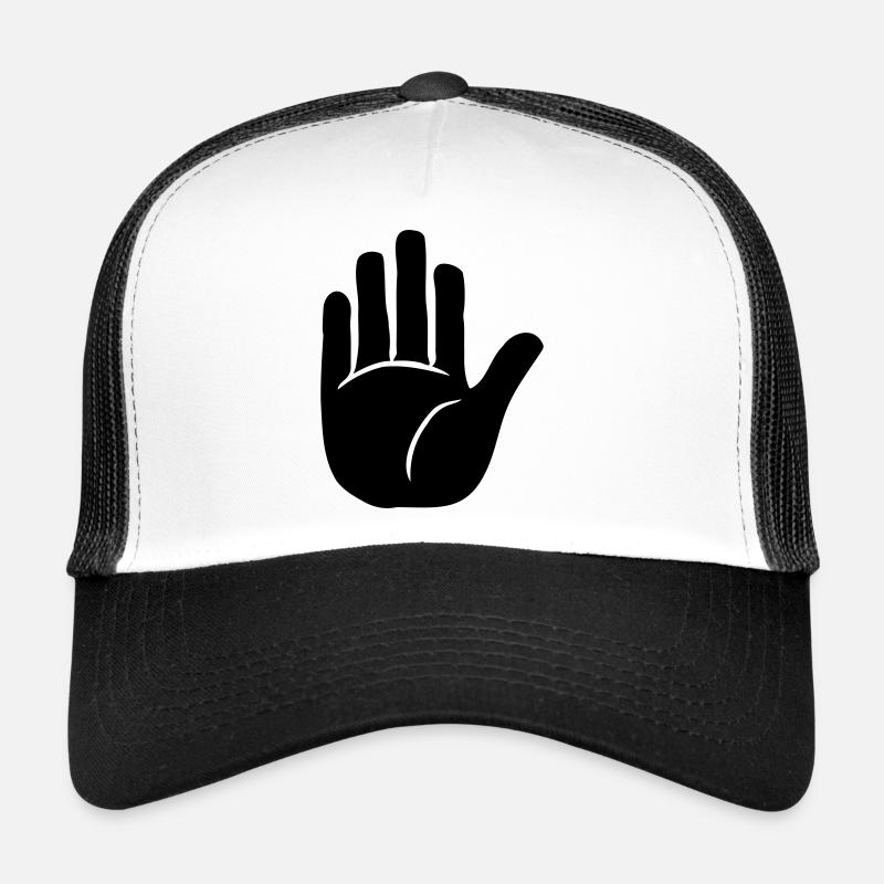 Drôle de main de bienvenue Casquette trucker 