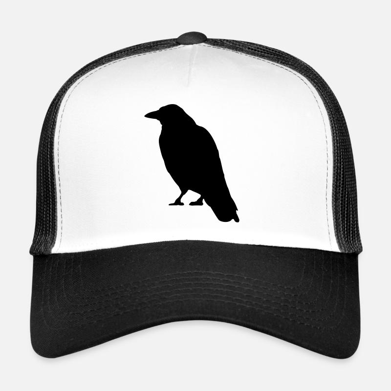 Black Crow oiseau Casquette trucker 