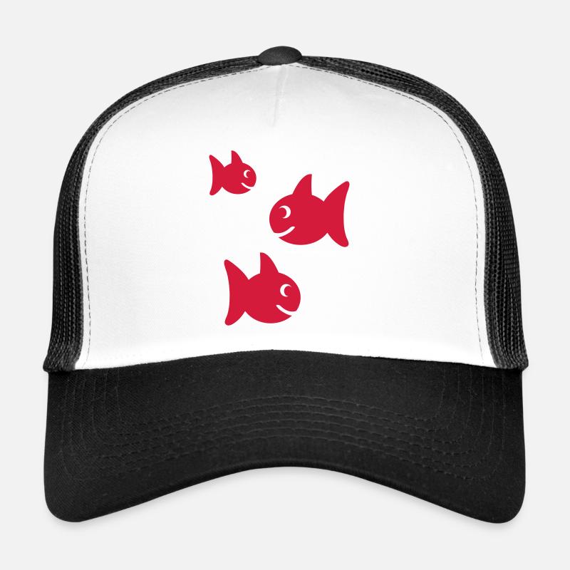 poisson Casquette trucker 