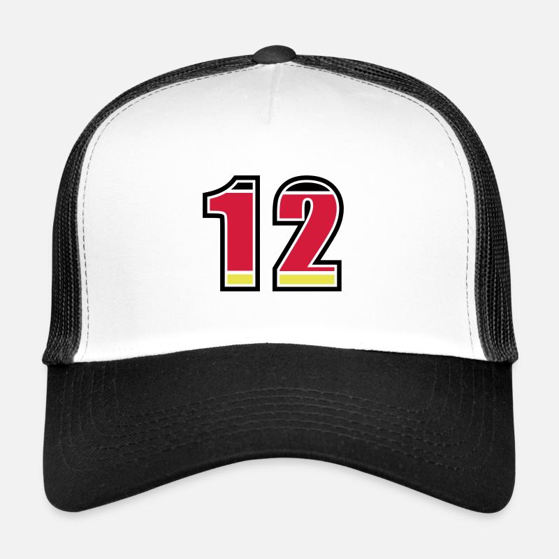 Maillot Allemagne numéro 12 Casquette trucker 