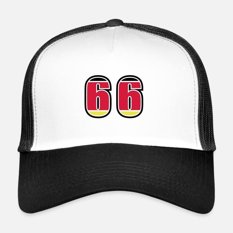 66 Numéro Allemagne Jersey Casquette trucker 