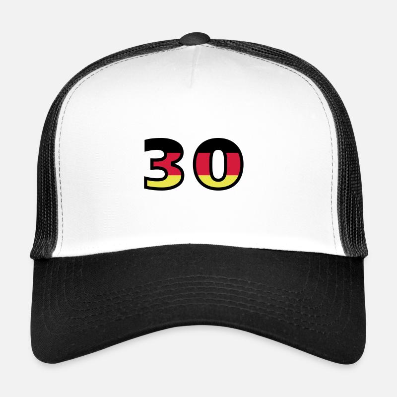 Numéro 30 Allemagne Jersey Casquette trucker 
