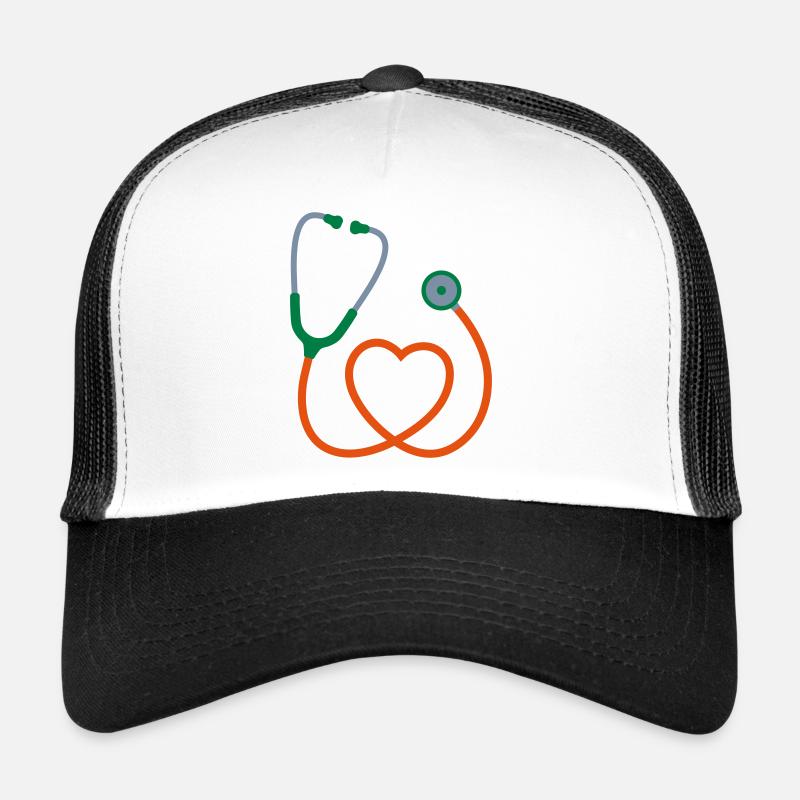 STETHOSCOPE DOCTOR HOSPITAL Trucker Cap