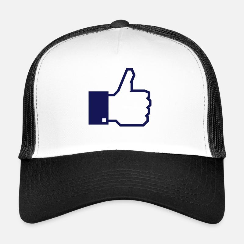 J'aime! (Pouce Levé) 1C Casquette trucker 