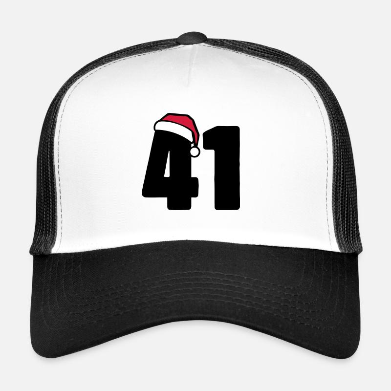 41 Numéro Noël Casquette trucker 