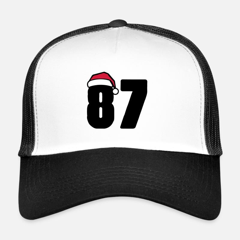 87 Numéro Noël Casquette trucker 