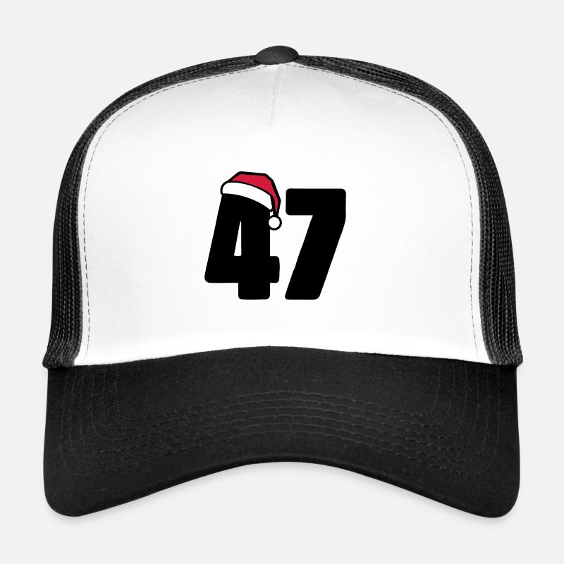 47 Zahl Weihnachten Trucker Cap