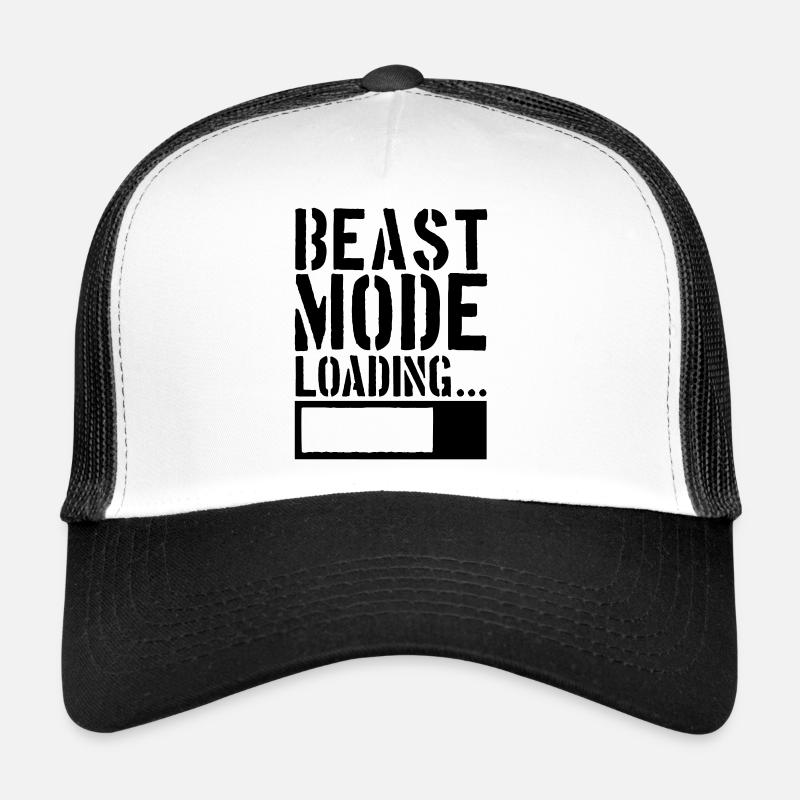 Caution Beast Mode Loading Casquette trucker 